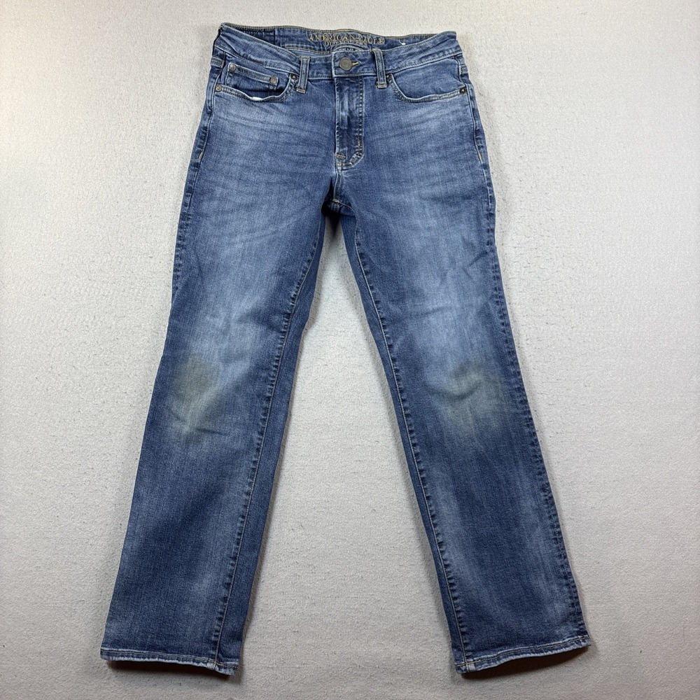 American Eagle Outfitters Original Straight Extreme Flex Jeans 30x30 Blule